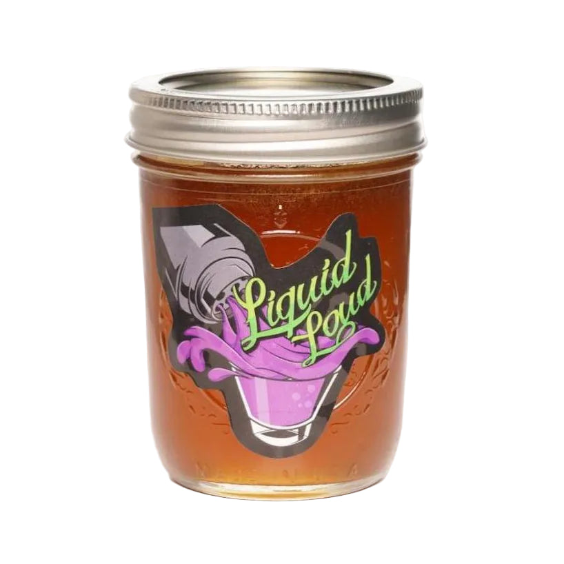 Delta-8 THC infused agave sweetener jar, by Shopliquidloud