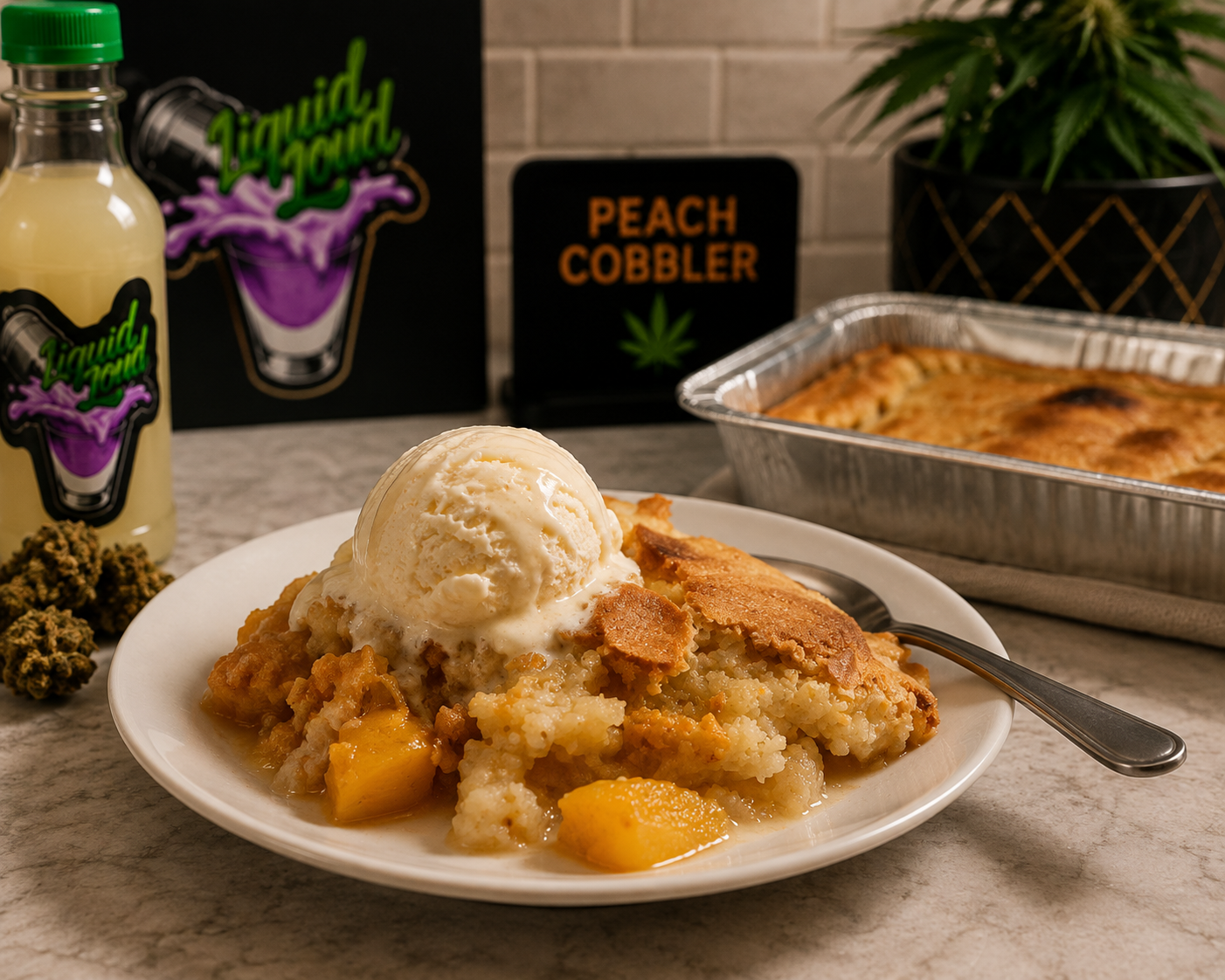 Peach Cobbler Pan